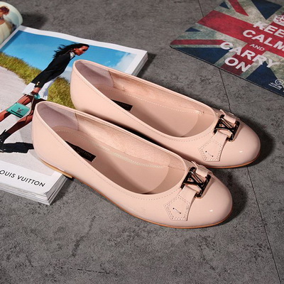 LV Shallow mouth flat shoes Women--001